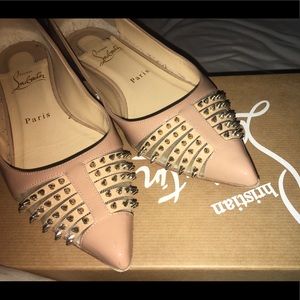 Bareta flat patent Louboutins